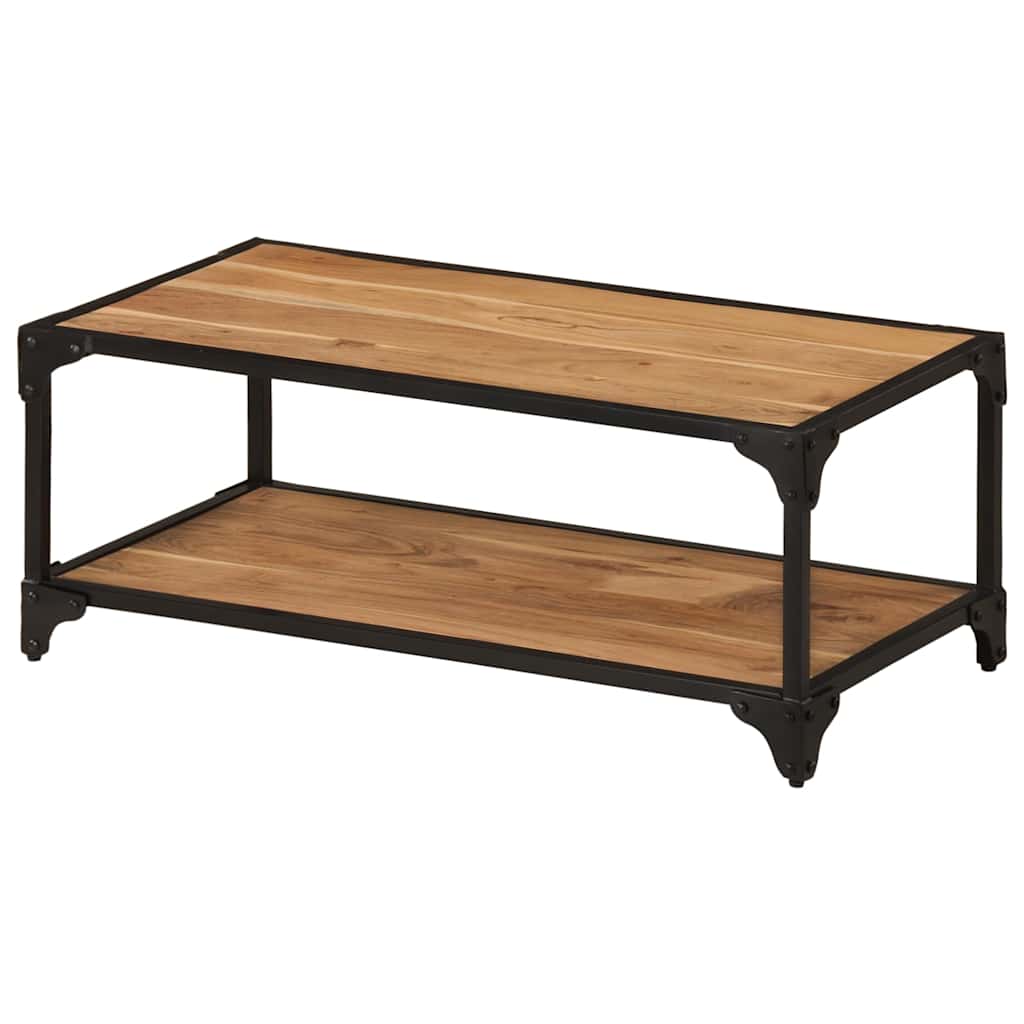 328264 vidaXL Coffee Table 90x45x35cm Solid Acacia Wood