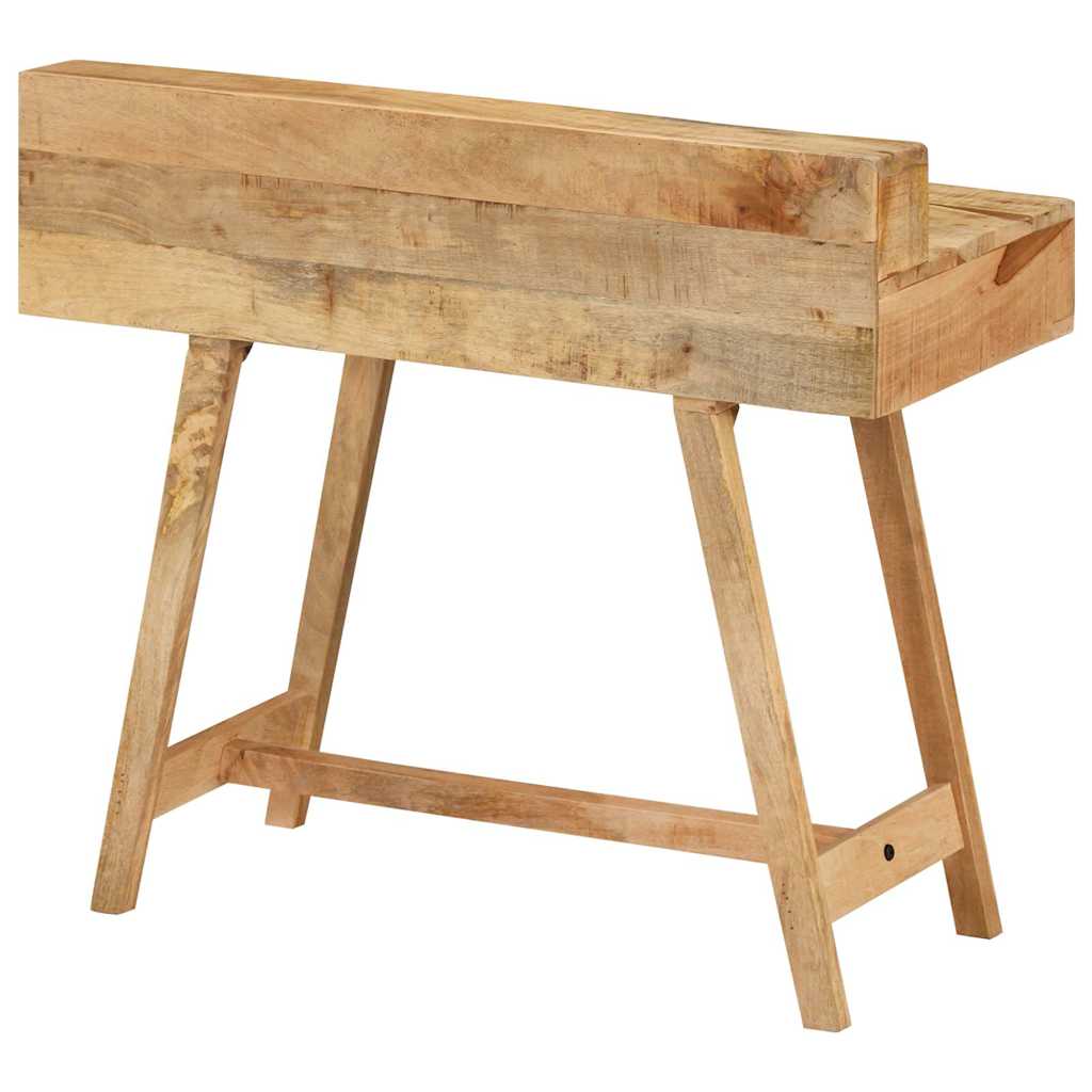 328269 vidaXL Desk 100x45x90 cm Solid Rough Mango Wood