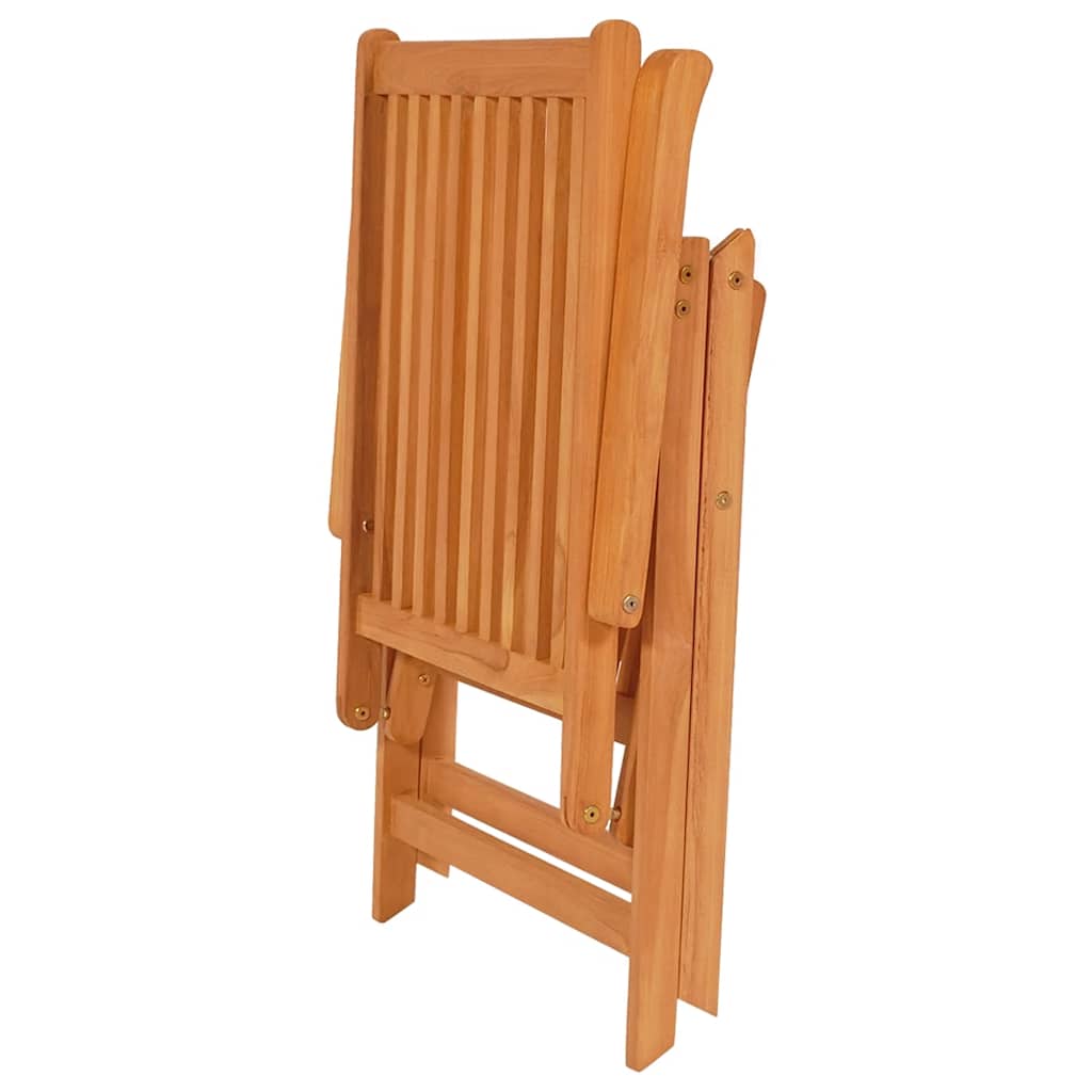 Garden Chair | Set of 8 | Teak | Solid Teak wood | Standard | Foldable