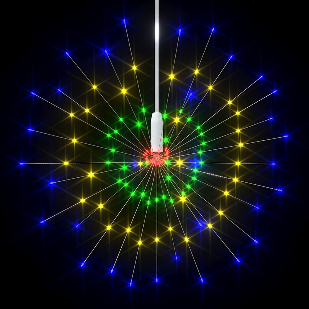 Christmas Firecrack Lights 4pcs Multicolour 20 cm 560 LEDs
