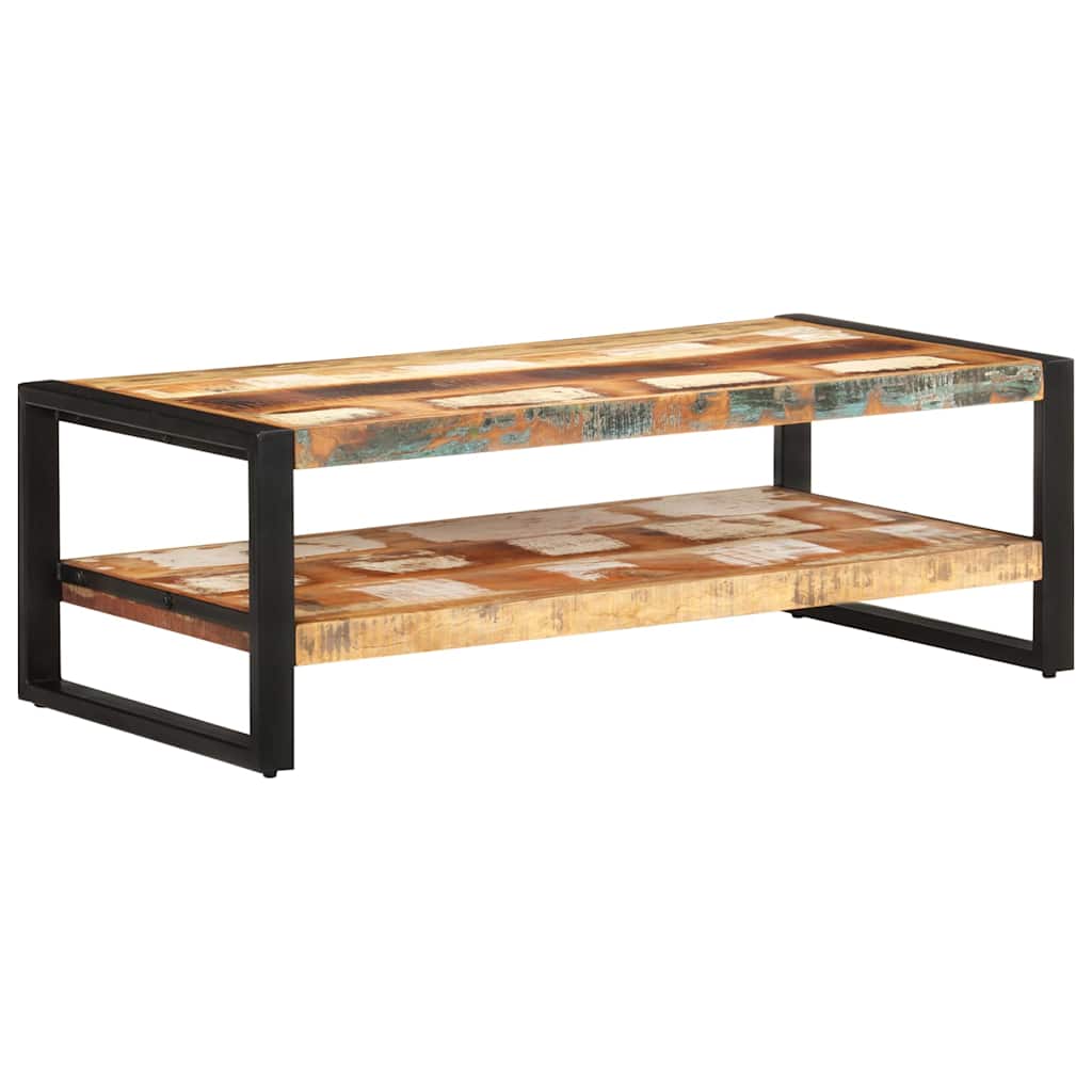 329245 vidaXL Coffee Table 120x60x40 cm Solid Reclaimed Wood