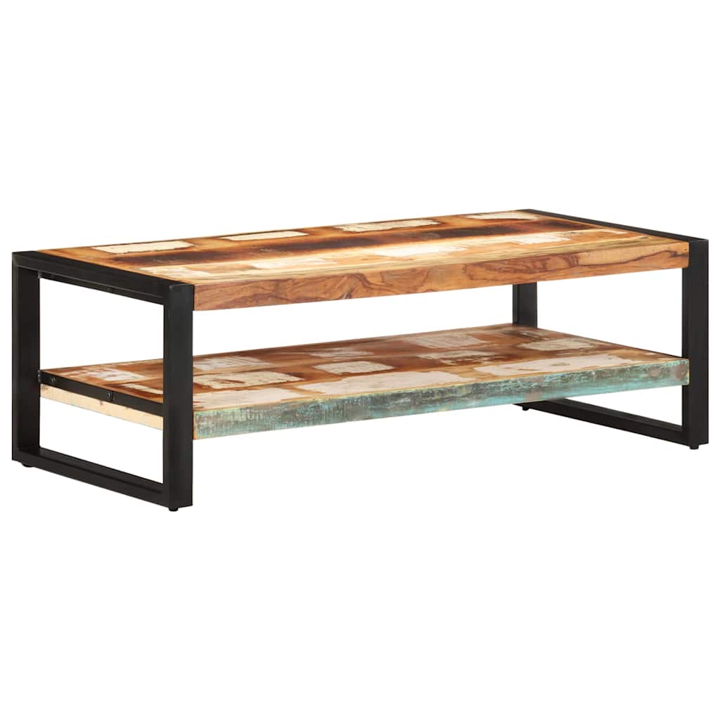 329245 vidaXL Coffee Table 120x60x40 cm Solid Reclaimed Wood