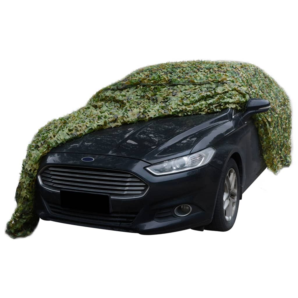 Camouflage Net with Storage Bag 4x5 m Green
