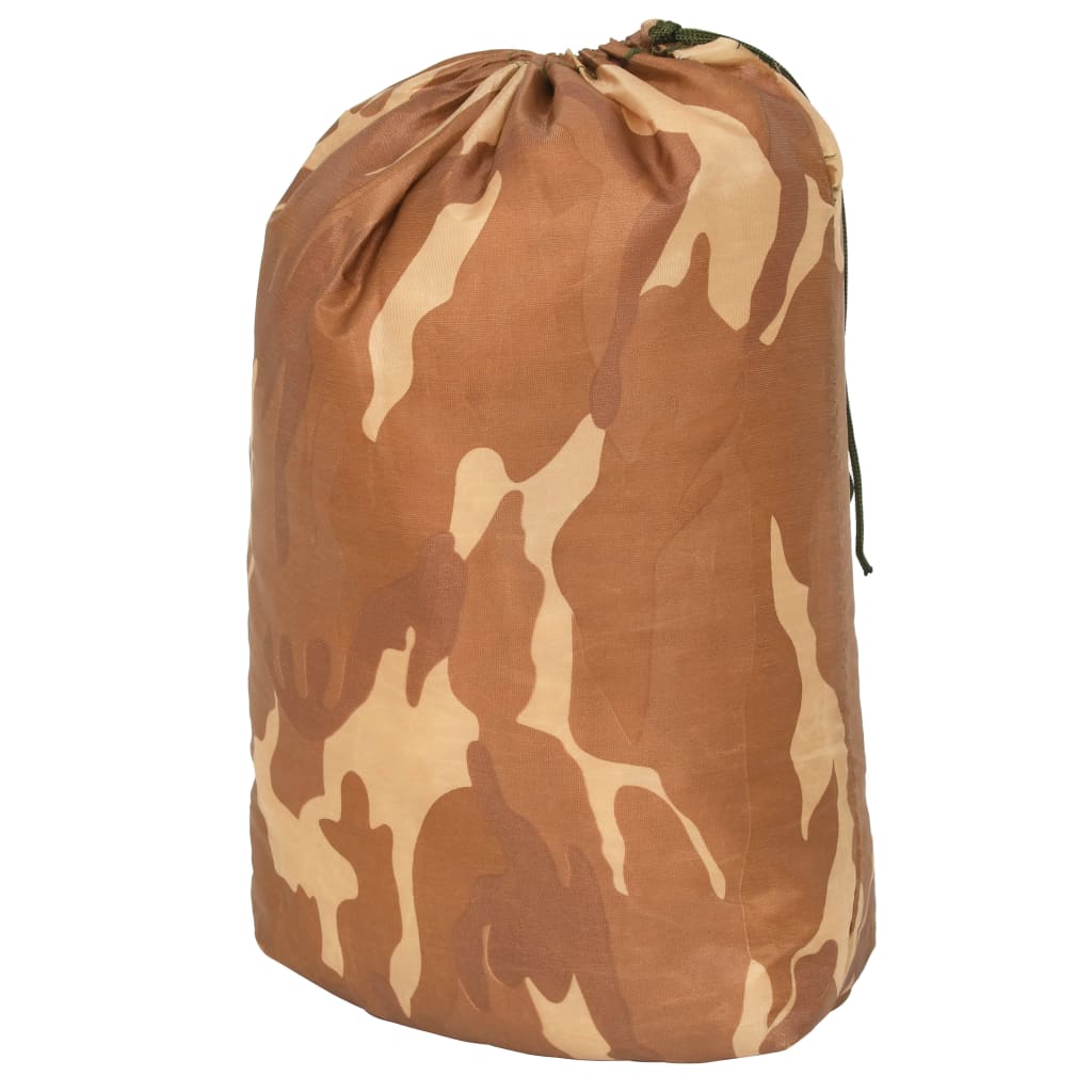 vidaXL Camouflage Net with Storage Bag 5x8 m Beige