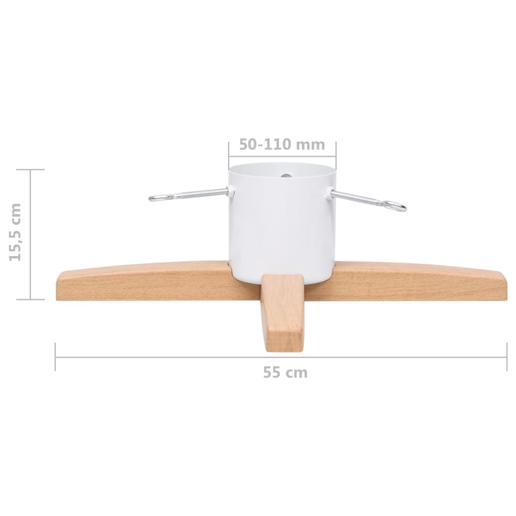 vidaXL Christmas Tree Stand 55x55x15.5 cm