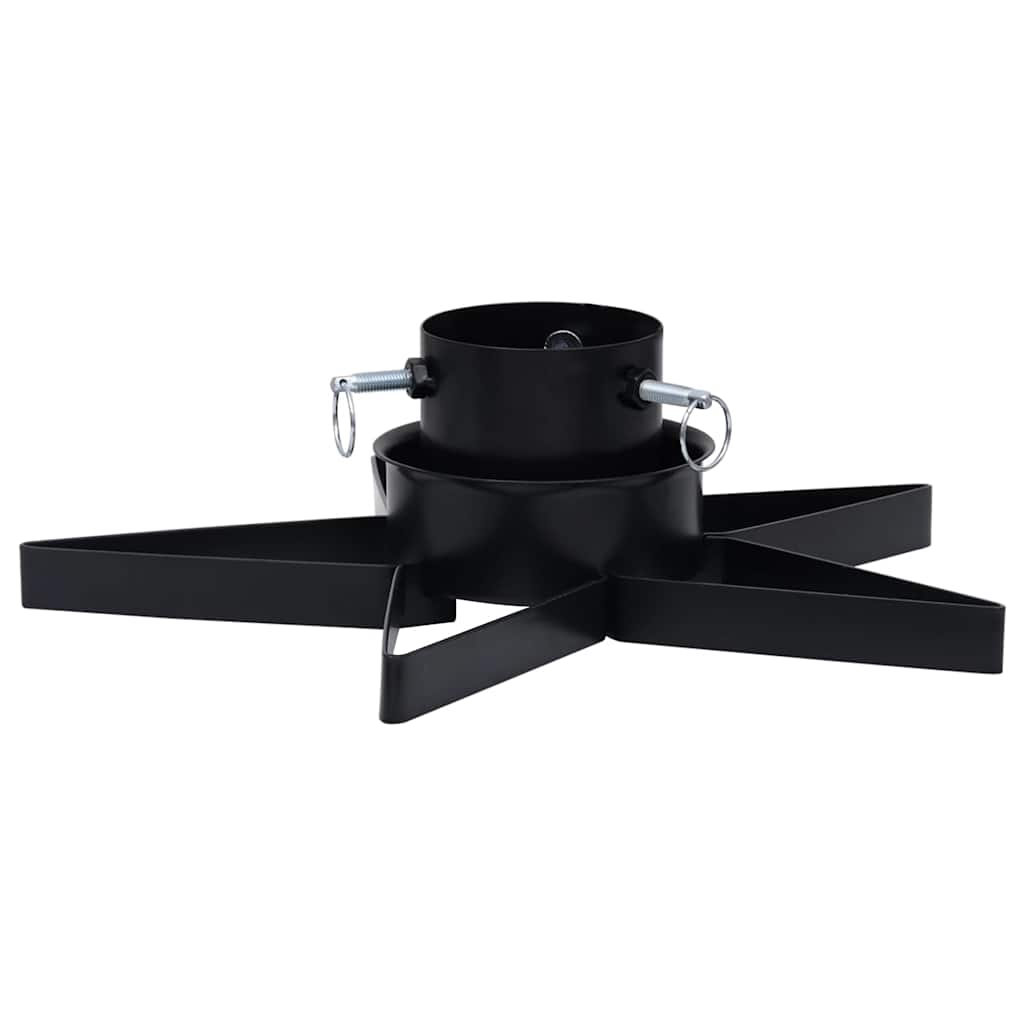 331315 vidaXL Christmas Tree Stand Black 47x47x13,5 cm
