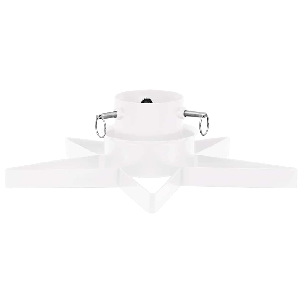 331316 vidaXL Christmas Tree Stand White 47x47x13,5 cm