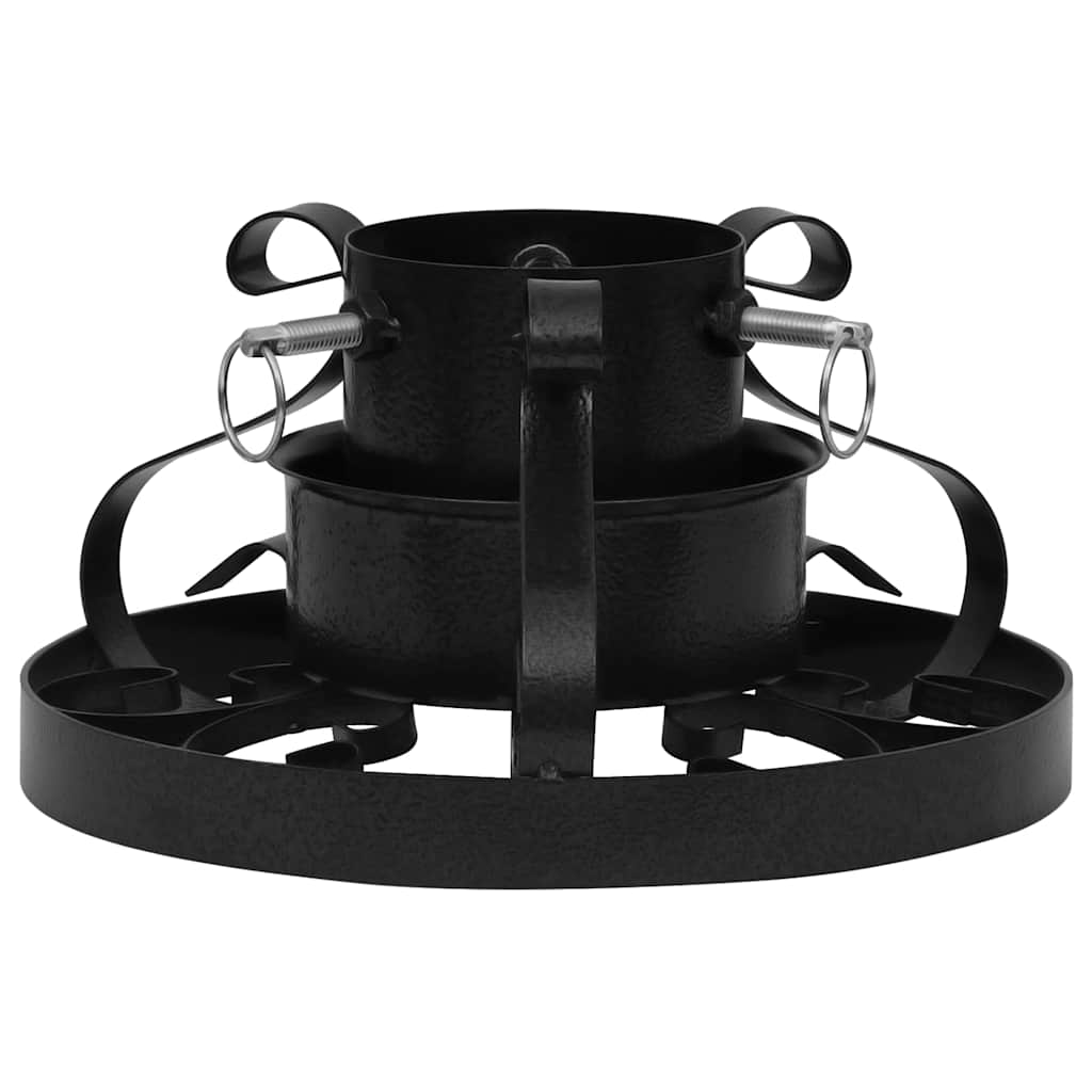 331320 vidaXL Christmas Tree Stand Black 29x29x15,5 cm