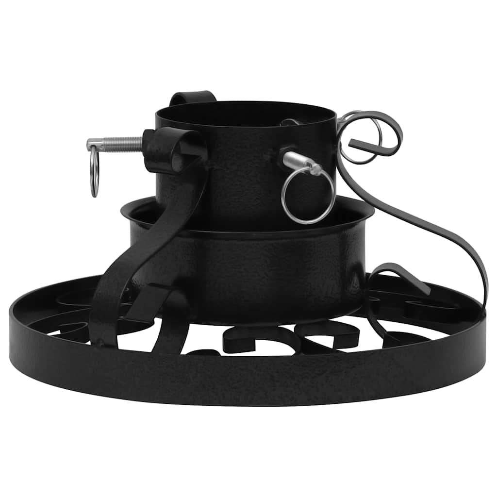 331320 vidaXL Christmas Tree Stand Black 29x29x15,5 cm