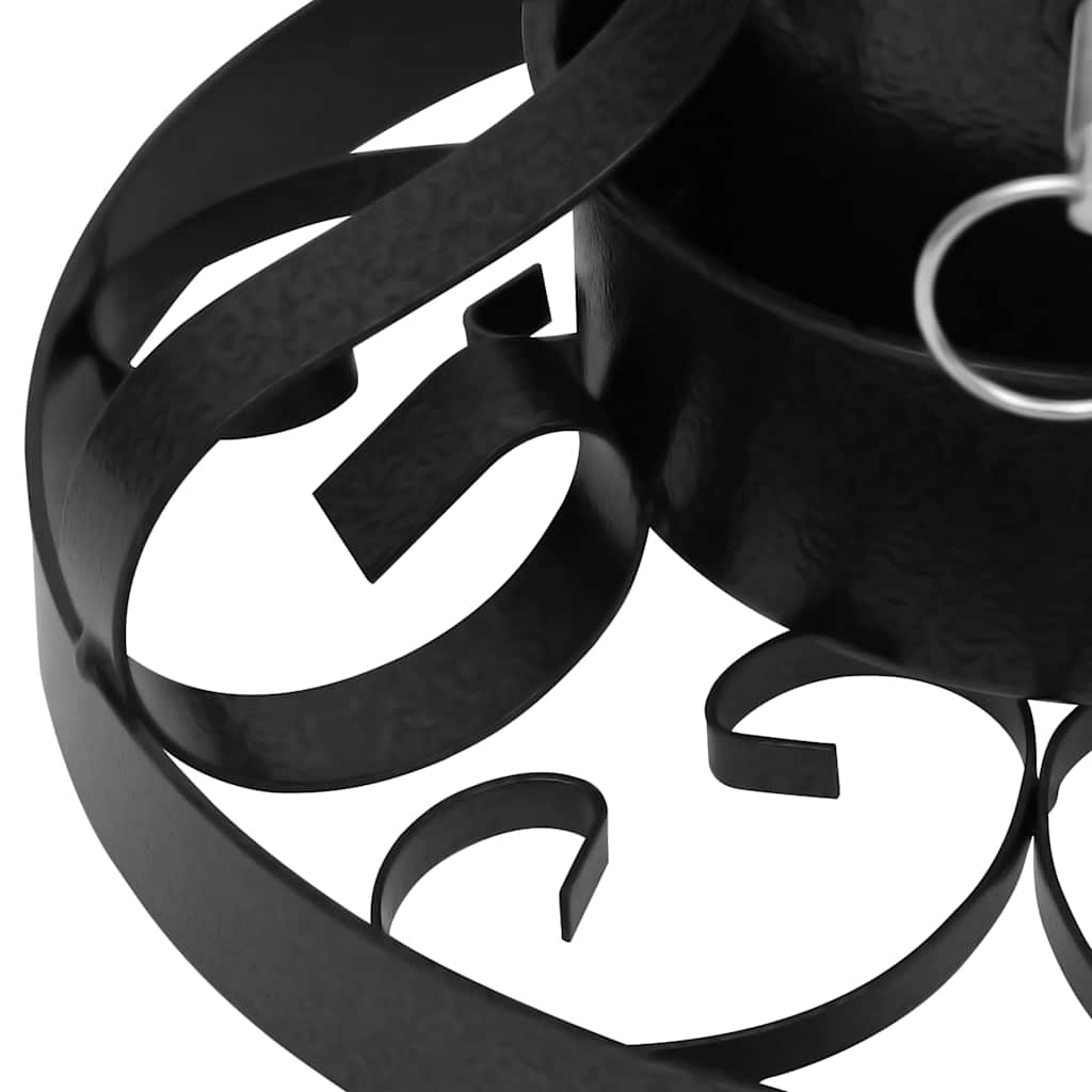 331320 vidaXL Christmas Tree Stand Black 29x29x15,5 cm