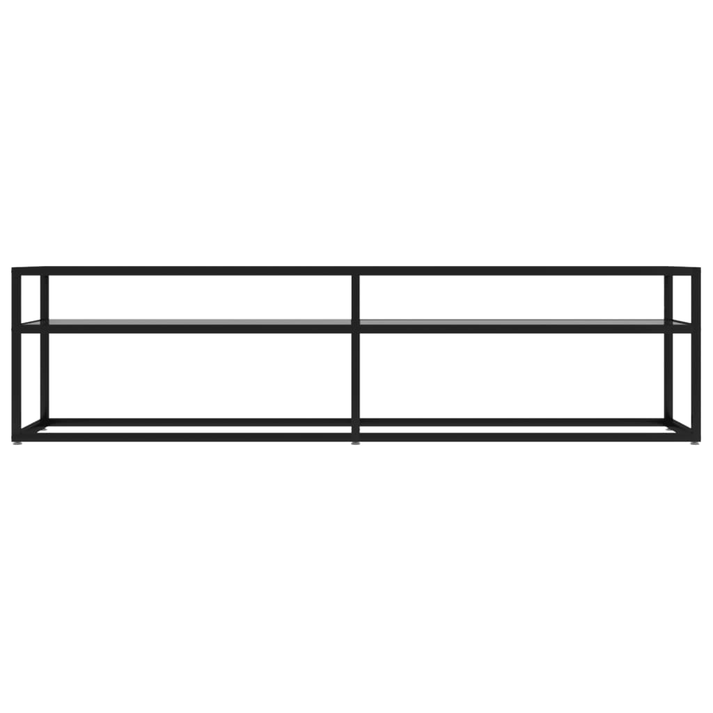 TV Cabinet Transparent 160x40x40.5 cm Tempered Glass