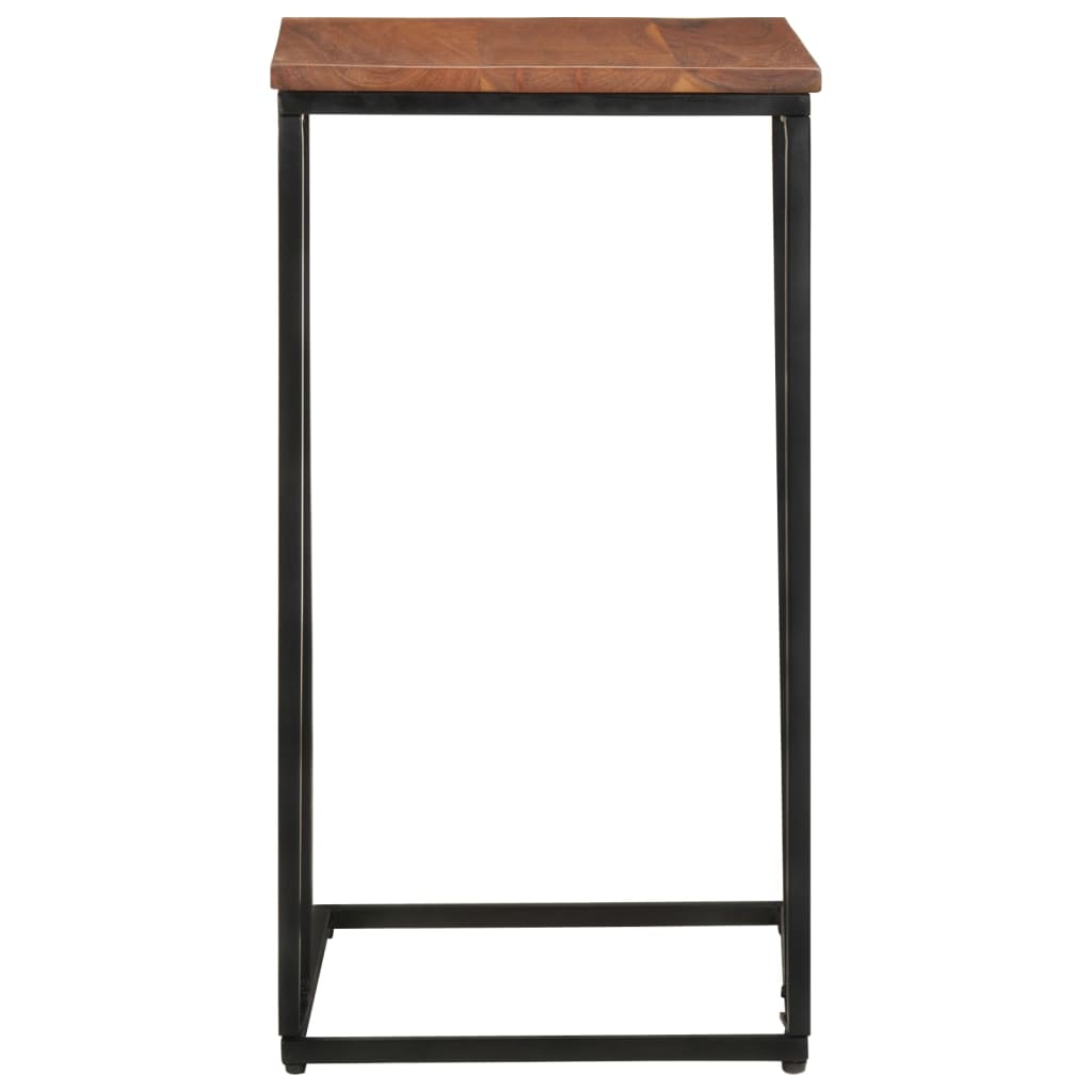 vidaXL Side Table 35x45x65 cm Solid Acacia Wood