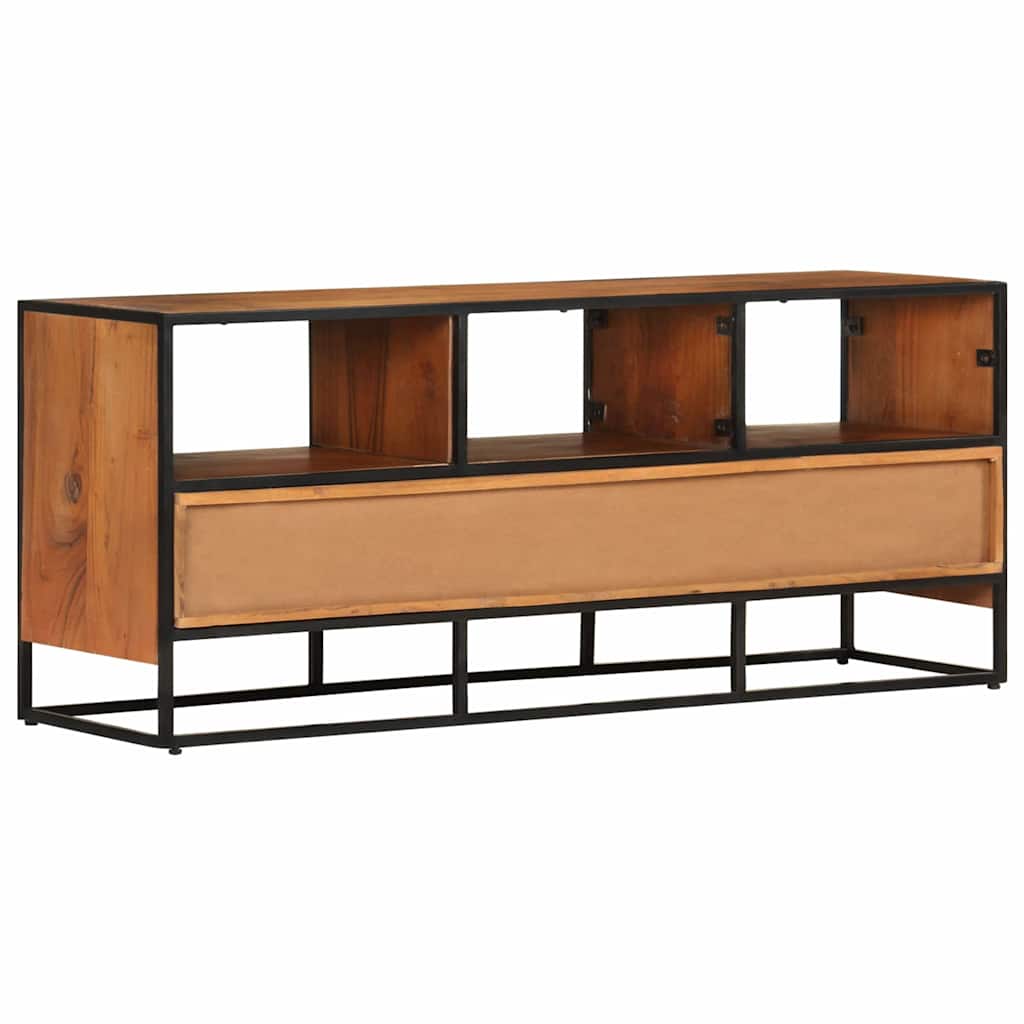 327450 vidaXL TV Cabinet 110x30x45 cm Solid Acacia Wood