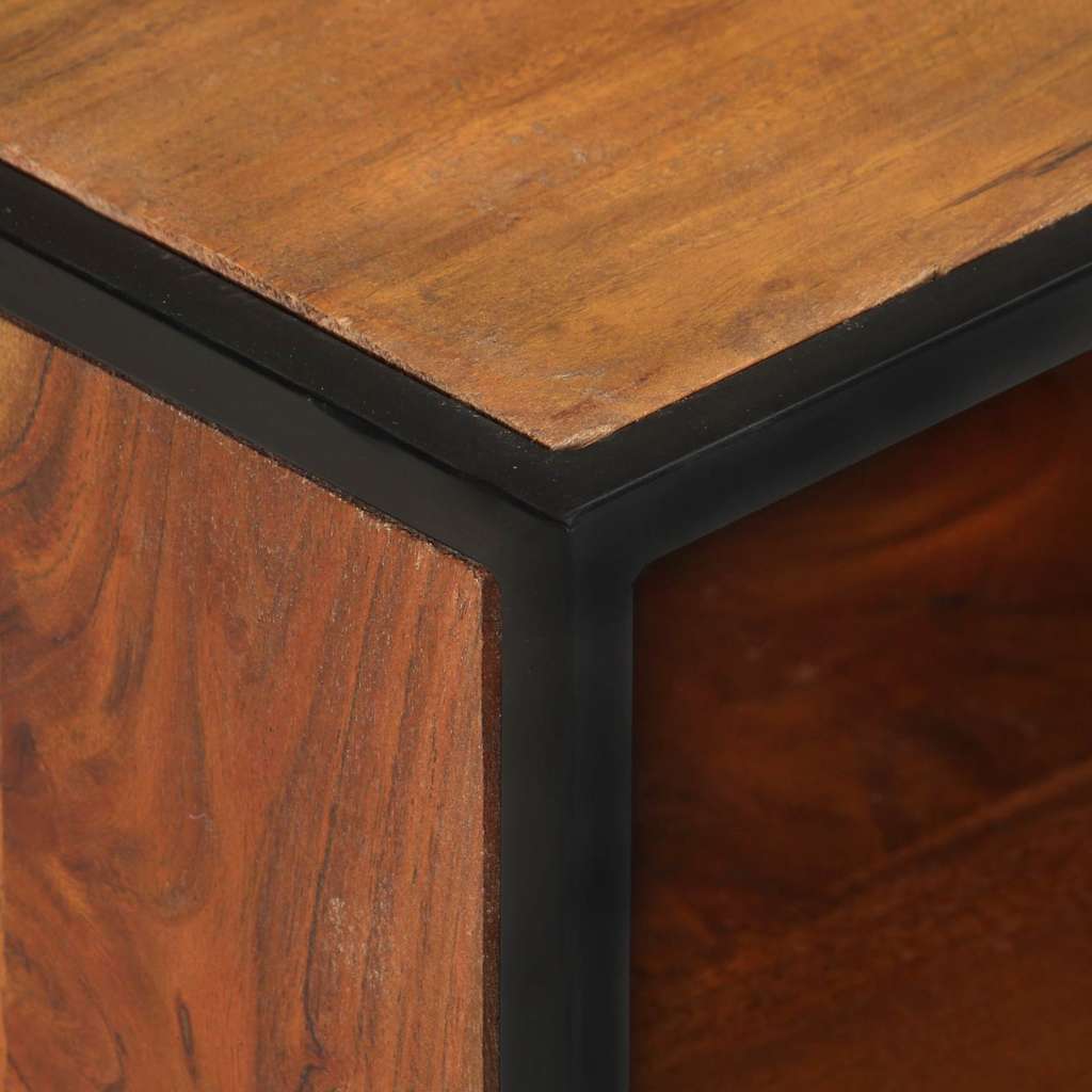 327450 vidaXL TV Cabinet 110x30x45 cm Solid Acacia Wood