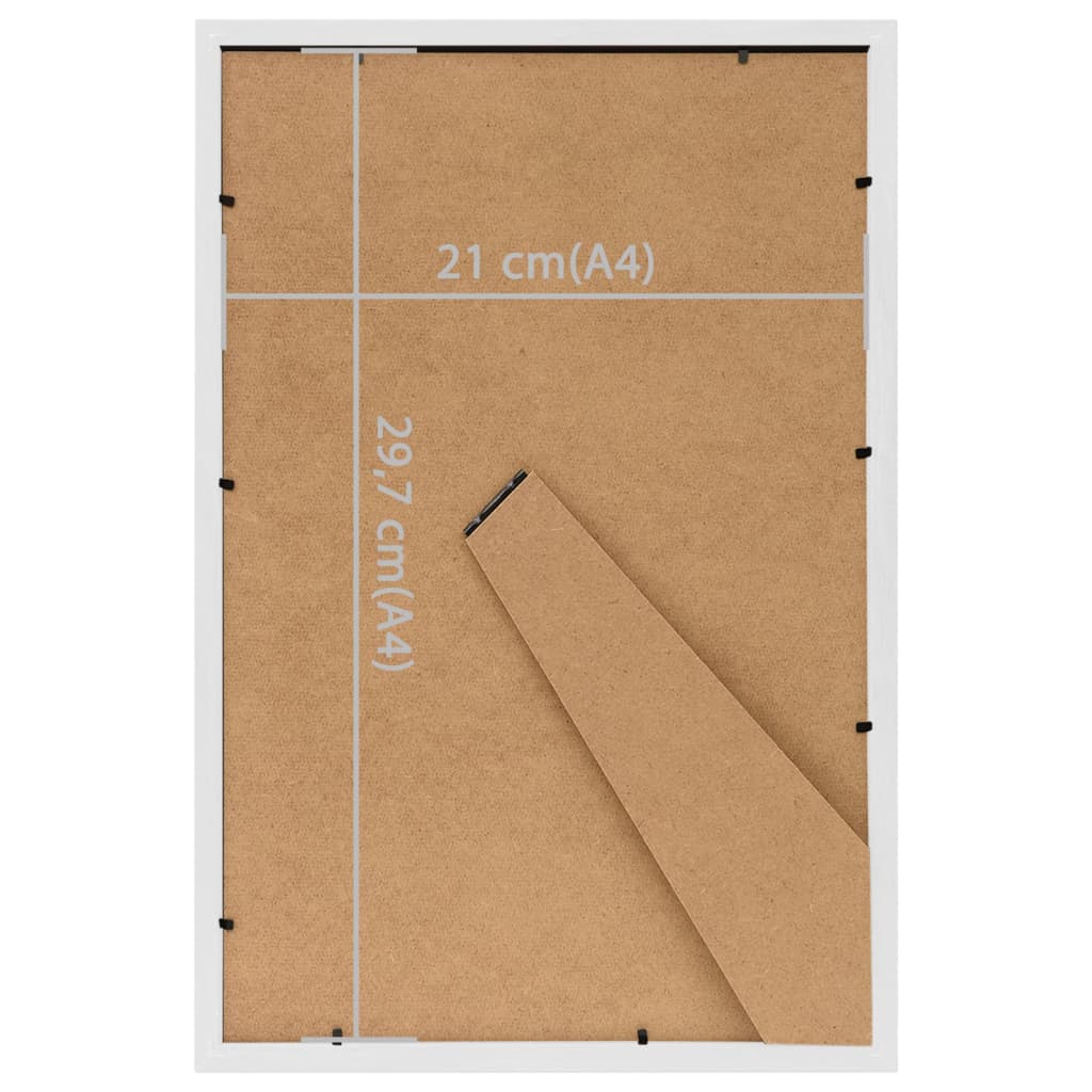 Photo Frames Collage 5pcs for Table White 21x29.7cm MDF