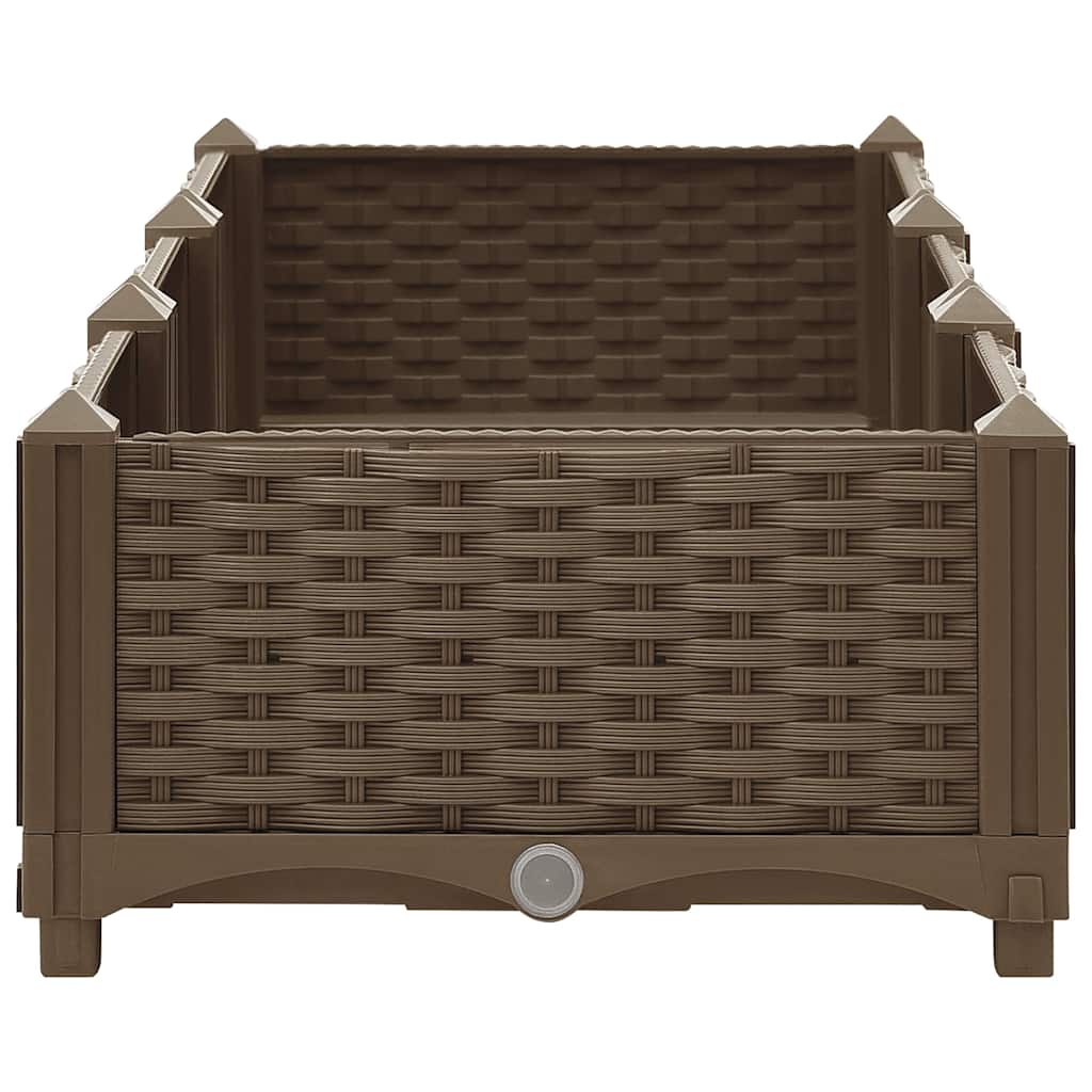 Raised Bed 120x40x23 cm Polypropylene