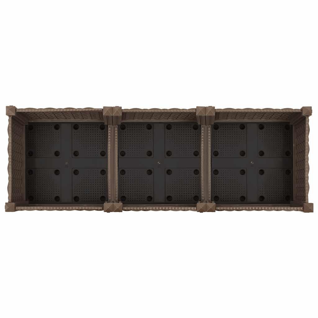 Raised Bed 120x40x23 cm Polypropylene