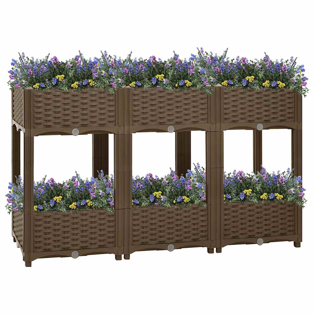 Raised Bed 120x40x71 cm Polypropylene