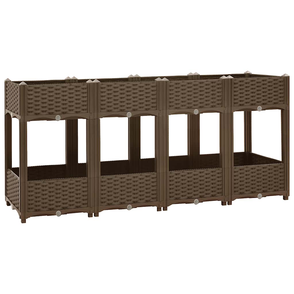 Raised Bed 160x40x71 cm Polypropylene