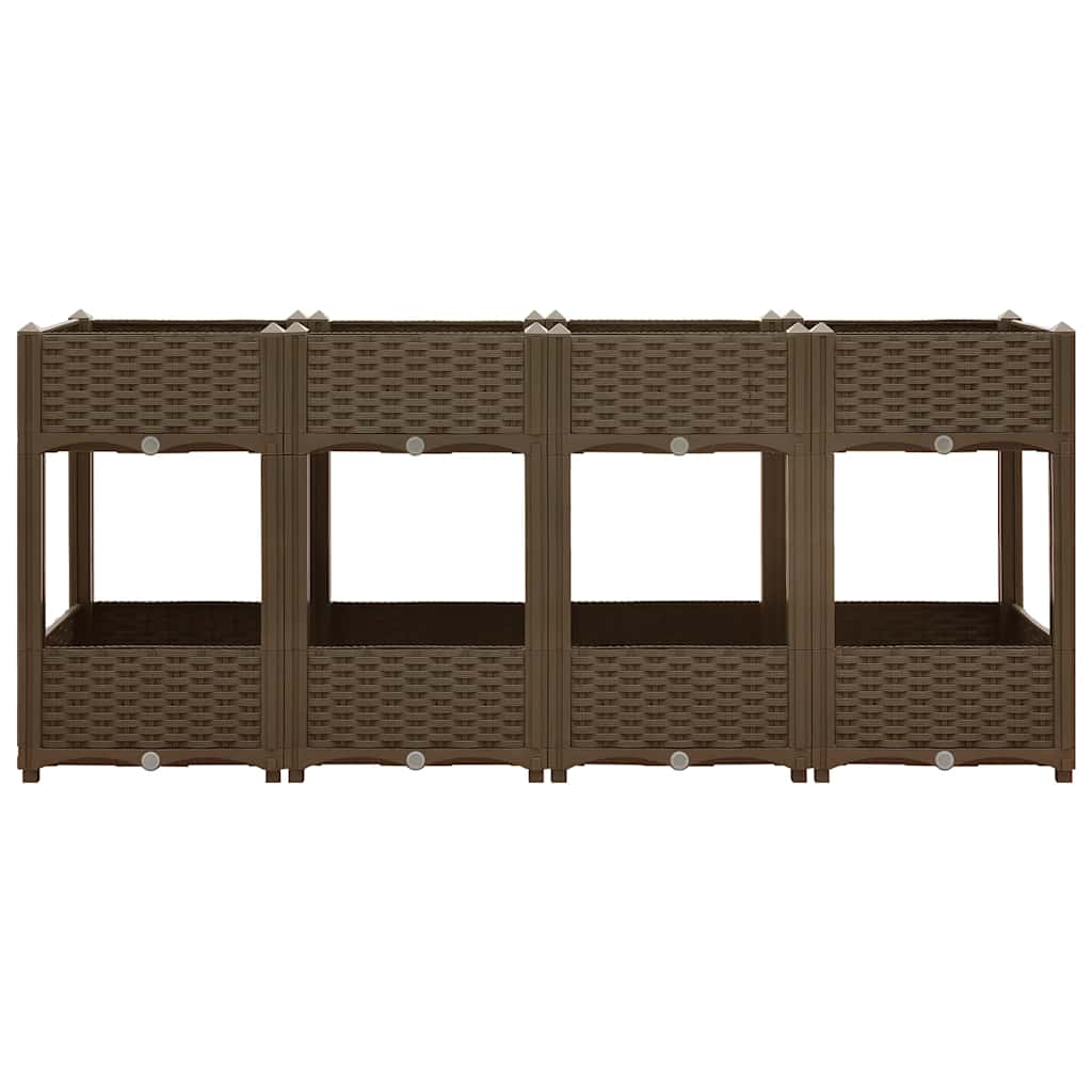 Raised Bed 160x40x71 cm Polypropylene
