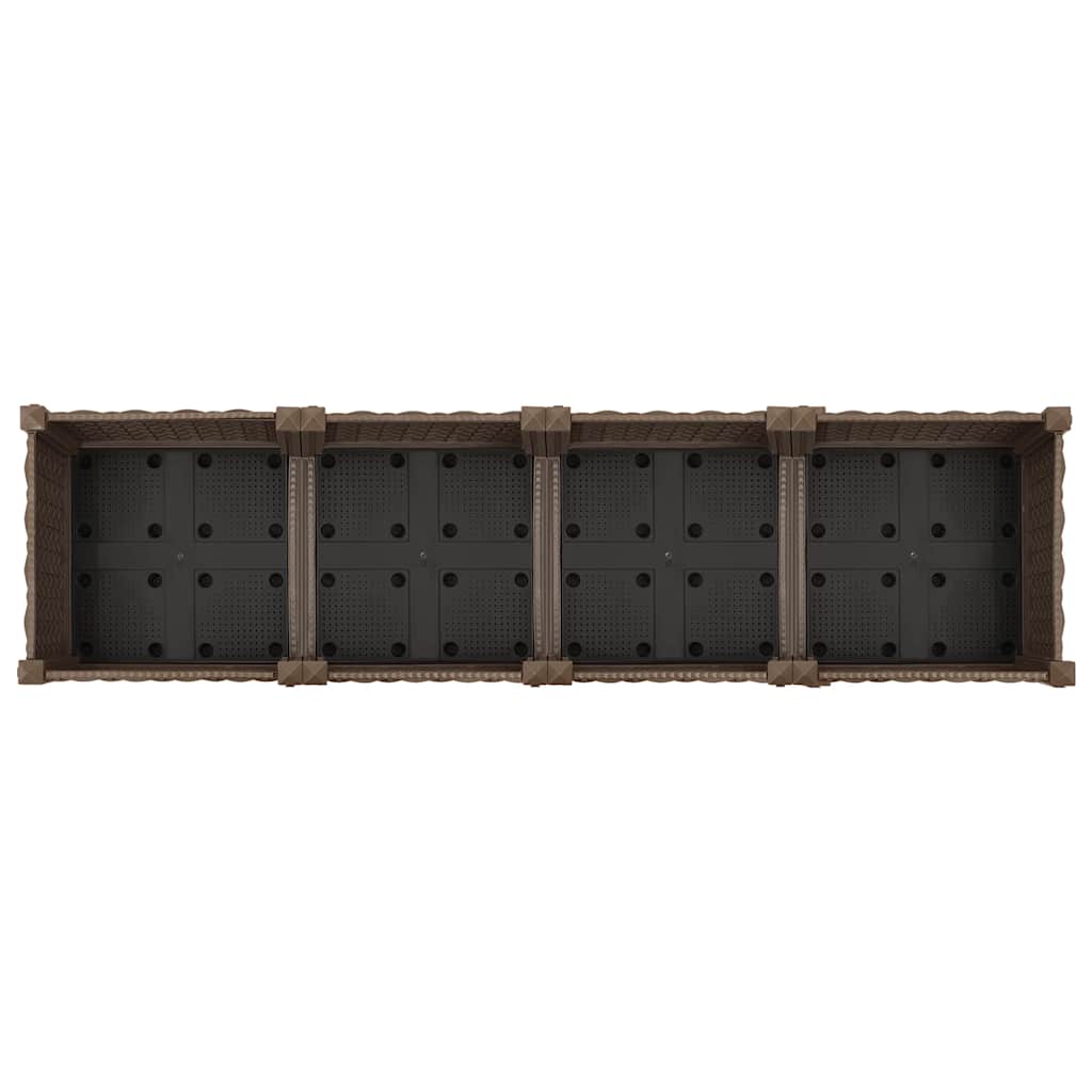 Raised Bed 160x40x71 cm Polypropylene