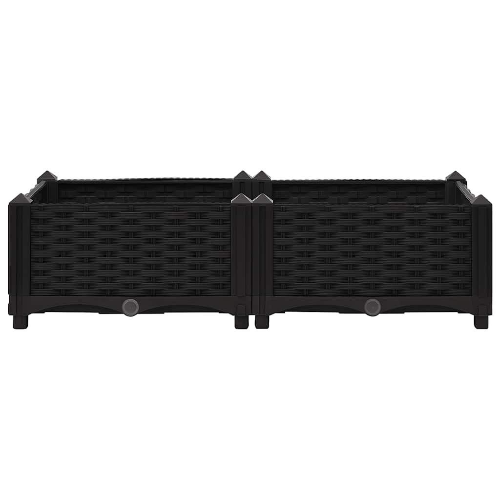 Raised Bed 80x40x23 cm Polypropylene