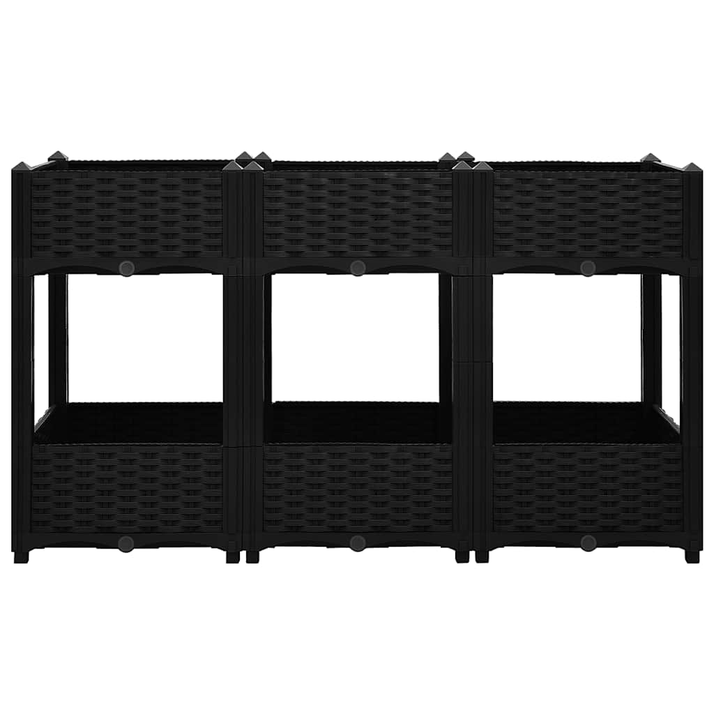 Raised Bed 120x40x71 cm Polypropylene