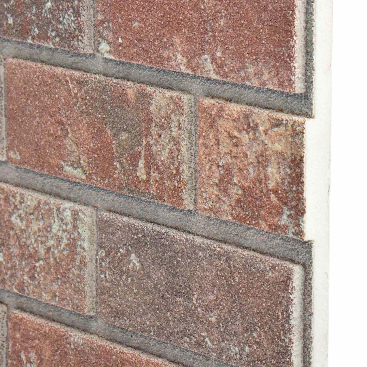 Wall Panels 10 pcs 100 x 50 cm Dark Brown and Grey EPS Foam
