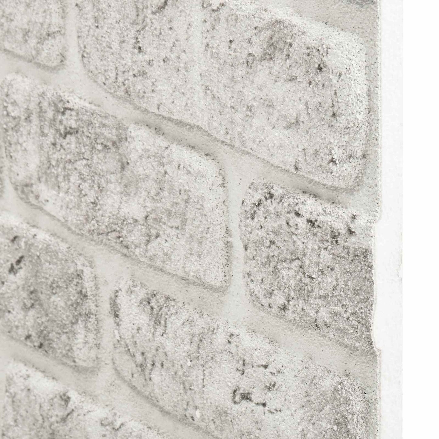 Wall Panels 10 pcs 100 x 50 cm Light Grey EPS Foam