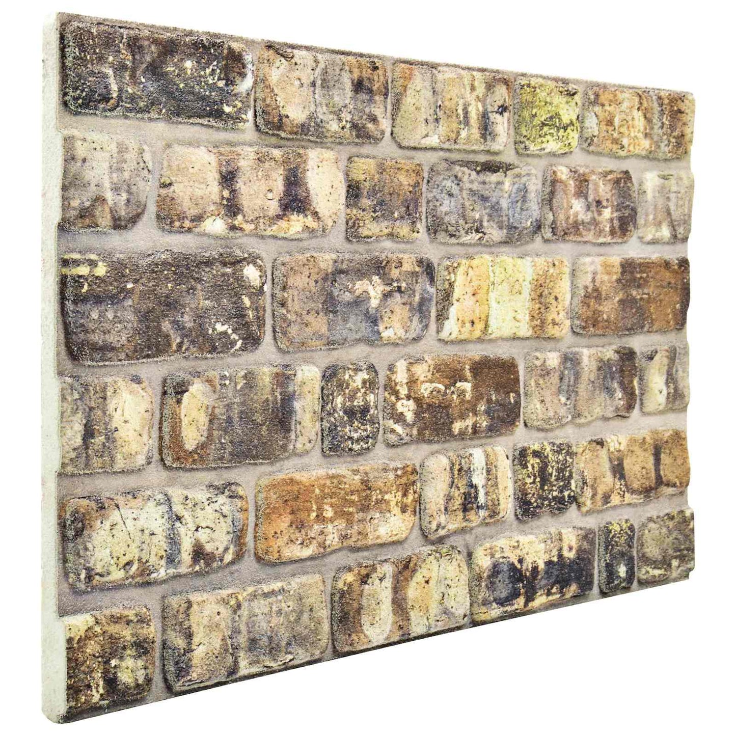 Wall Panels 10 pcs 100 x 50 cm Multicolour EPS Foam
