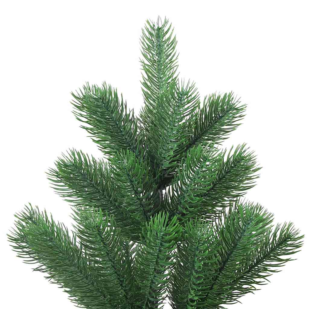 vidaXL Nordmann Fir Artificial Christmas Tree LED&Ball Set Green 120cm