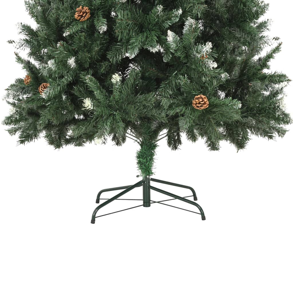 Artificial Pre-lit Christmas Tree with Ball Set 210 cm