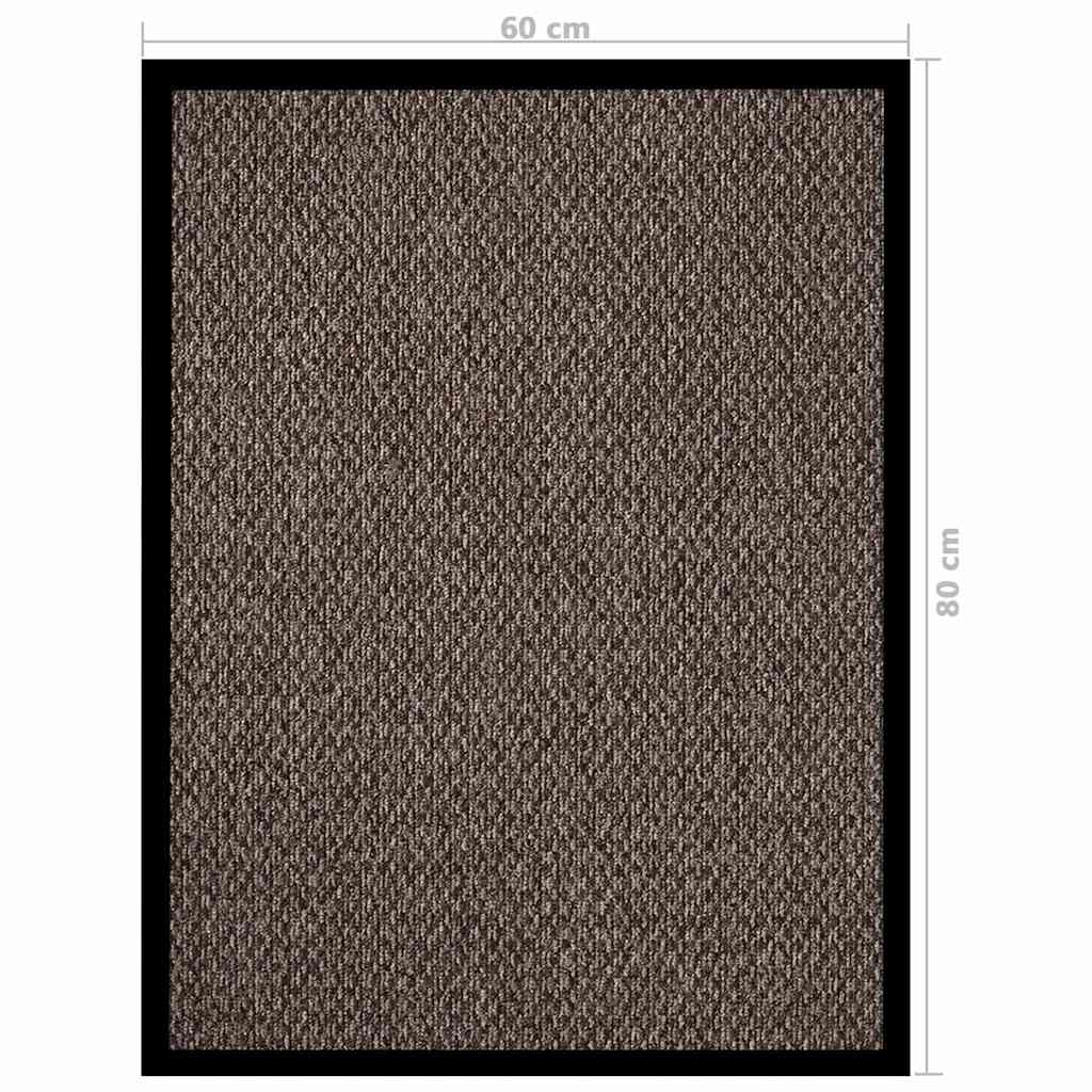 Doormat Beige 60x80 cm