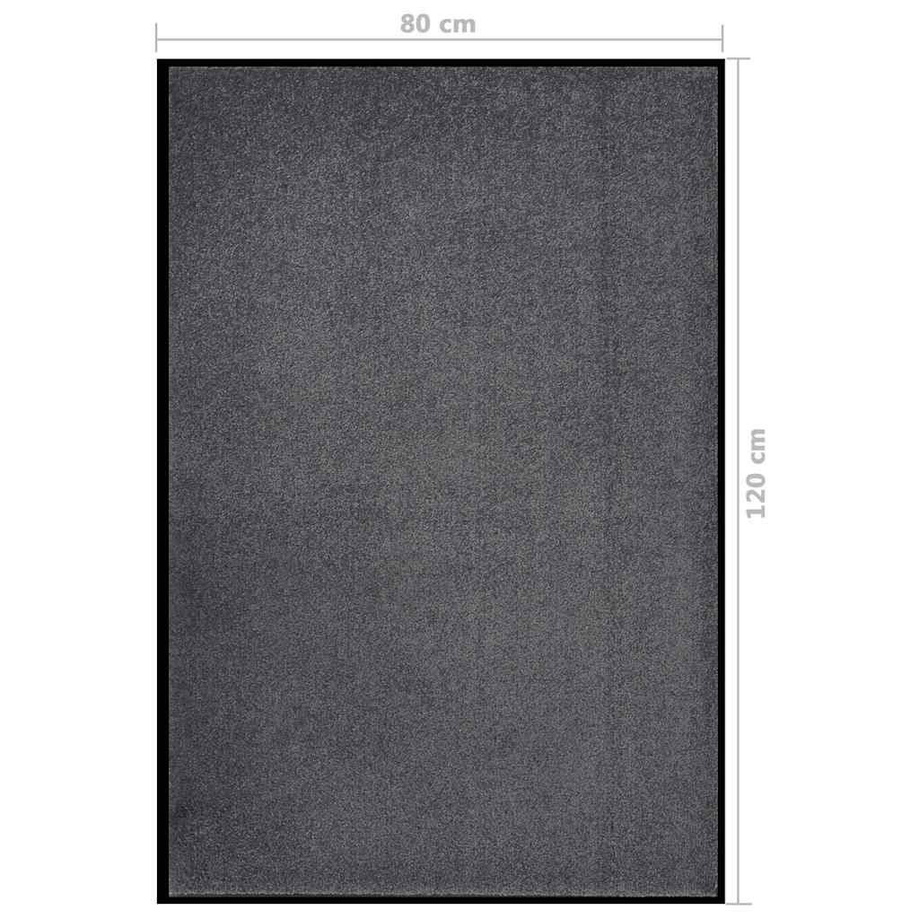 Doormat Anthracite 80x120 cm