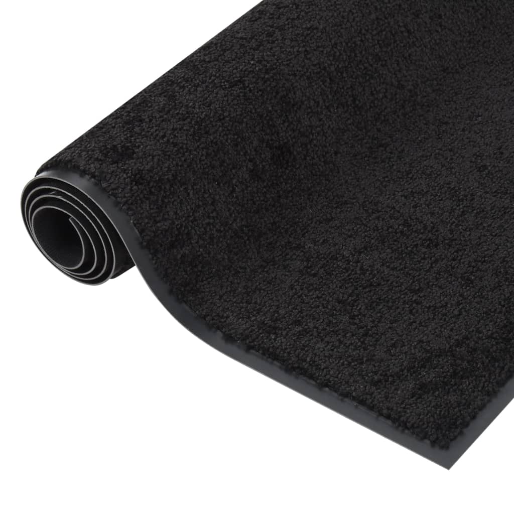 Doormat Black 80x120 cm
