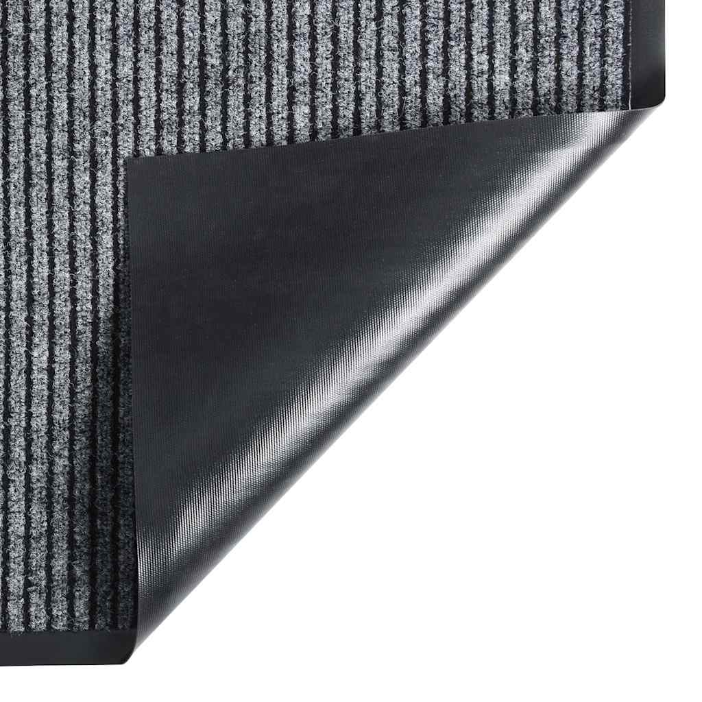 Doormat Striped Grey 40x60 cm