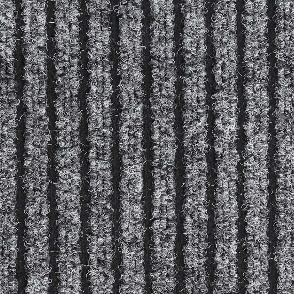 Doormat Striped Grey 40x60 cm