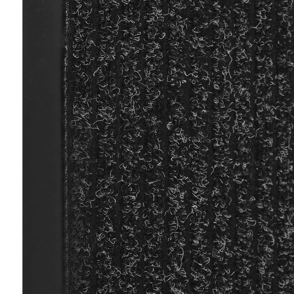 Doormat Striped Anthracite 80x120 cm