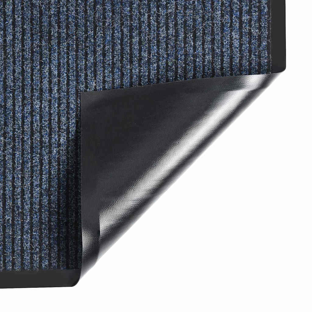 Doormat Striped Blue 80x120 cm