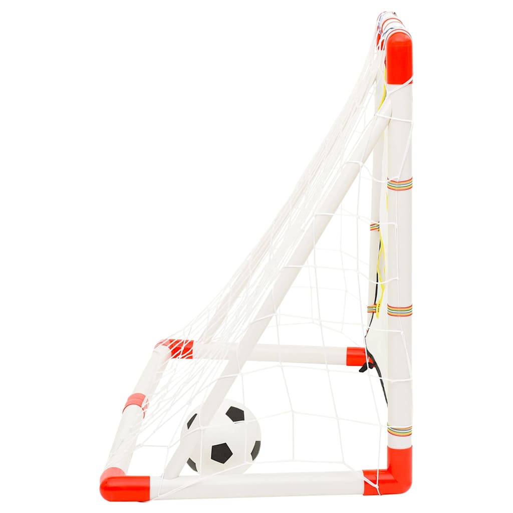 Children Football Goal Set with Goal Wall 120x51x77,5 cm