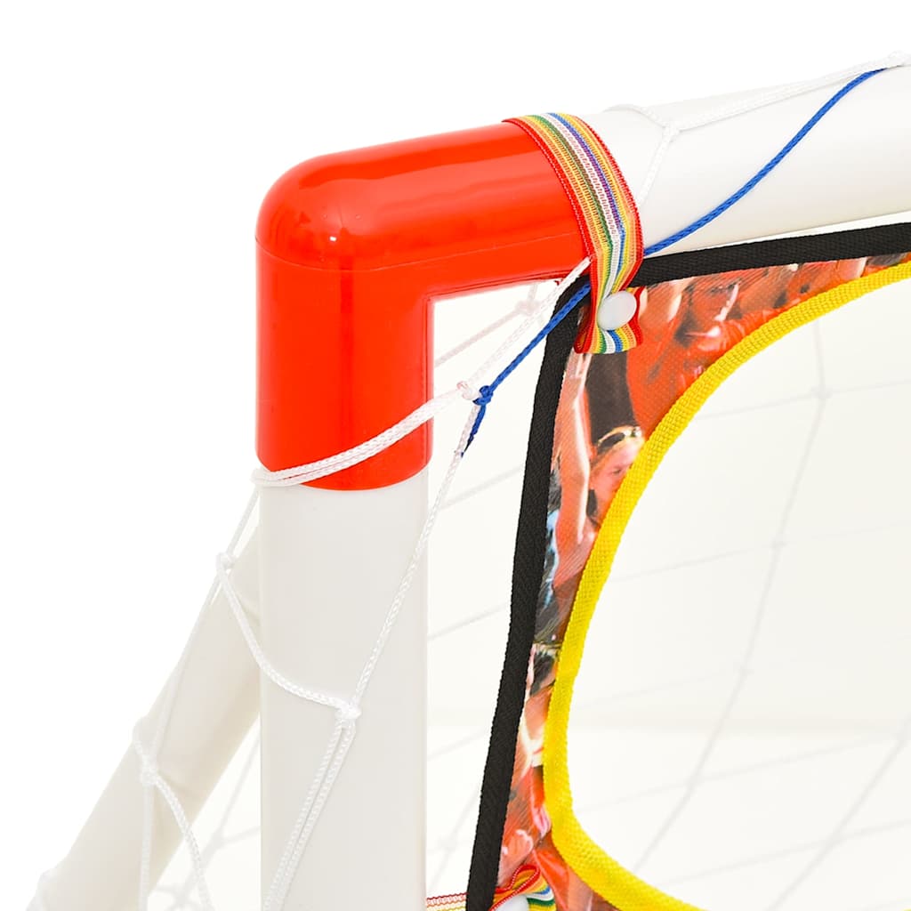 Children Football Goal Set with Goal Wall 120x51x77,5 cm