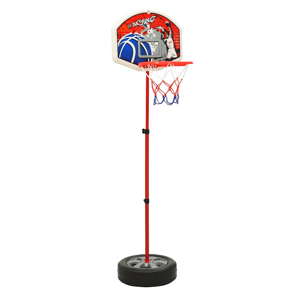 vidaXL Children Basketball Play Set Adjustable 120 cm