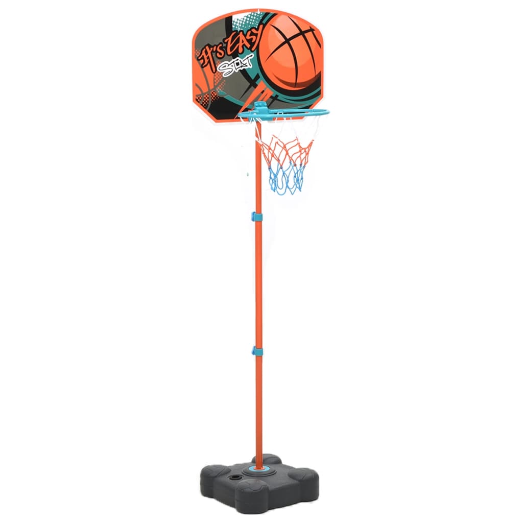 Draagbare Basketbal Speelset Verstelbaar 109-141 cm