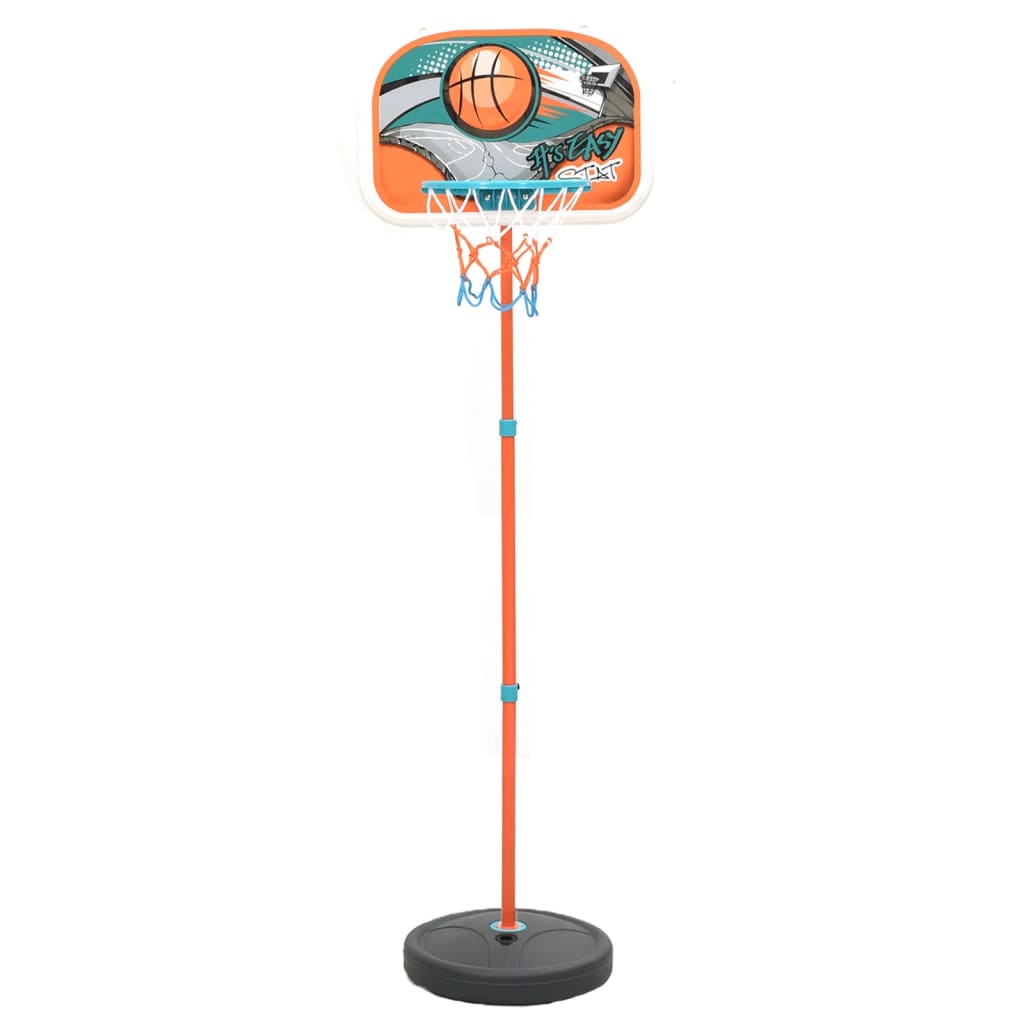 vidaXL Portable Basketball Play Set Adjustable 133-160 cm