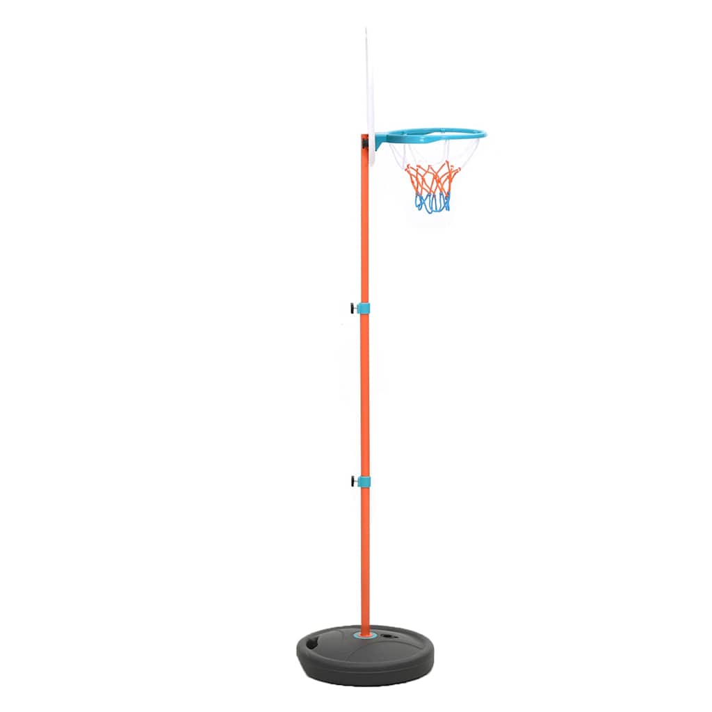80356 vidaXL Portable Basketball Play Set Adjustable 133-160 cm