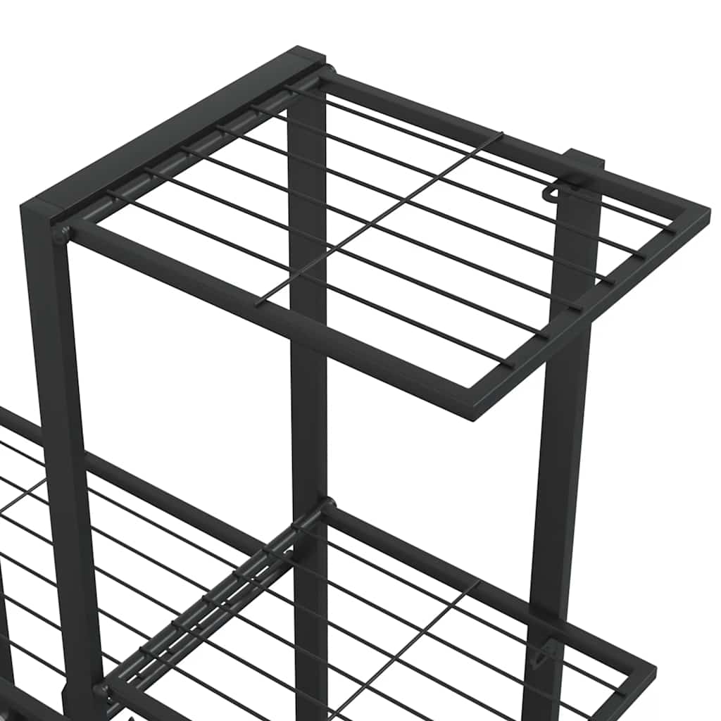 Plant Stand | Black | Black powder-coated metal | Medium |  Sturdy
