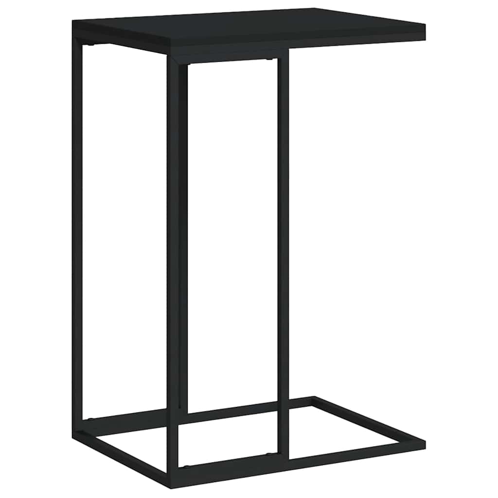 Side Table | Black | Engineered Wood | Small |  Durable  | Side Table