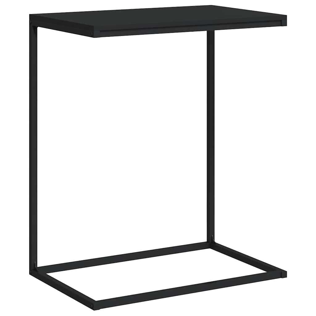 Side Table | Black | Engineered wood, Iron | Durable | Side Table