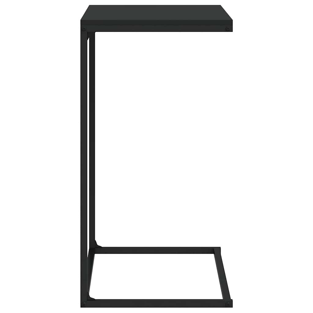 Side Table | Black | Engineered wood, Iron | Durable | Side Table