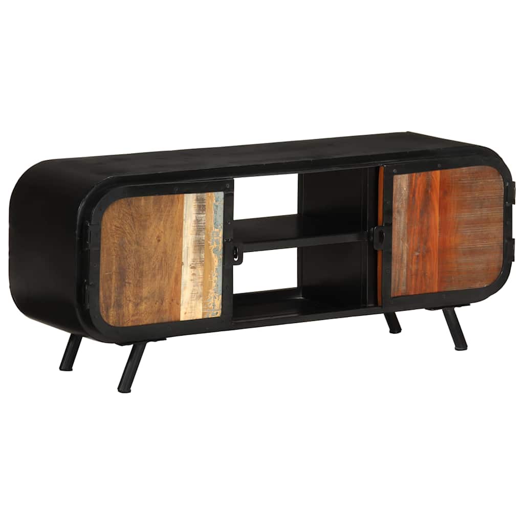 328413 vidaXL TV Cabinet 110x30x45 cm Solid Reclaimed Wood